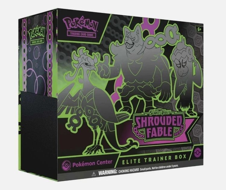 Pokémon Center Shrouded Fable Elite Trainer Box